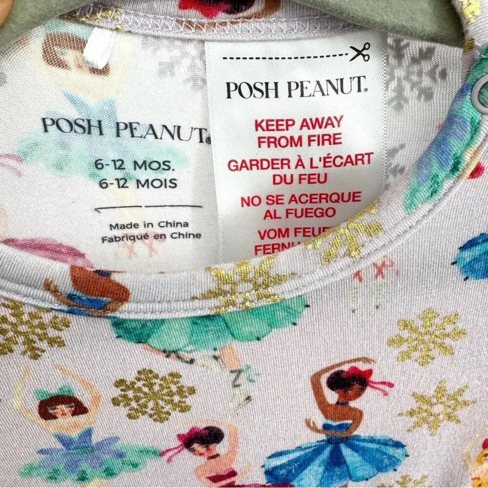 Posh‎ Peanut Adalyn Tulle Tutu Bodysuit Dress 6-12 Months Ballerina